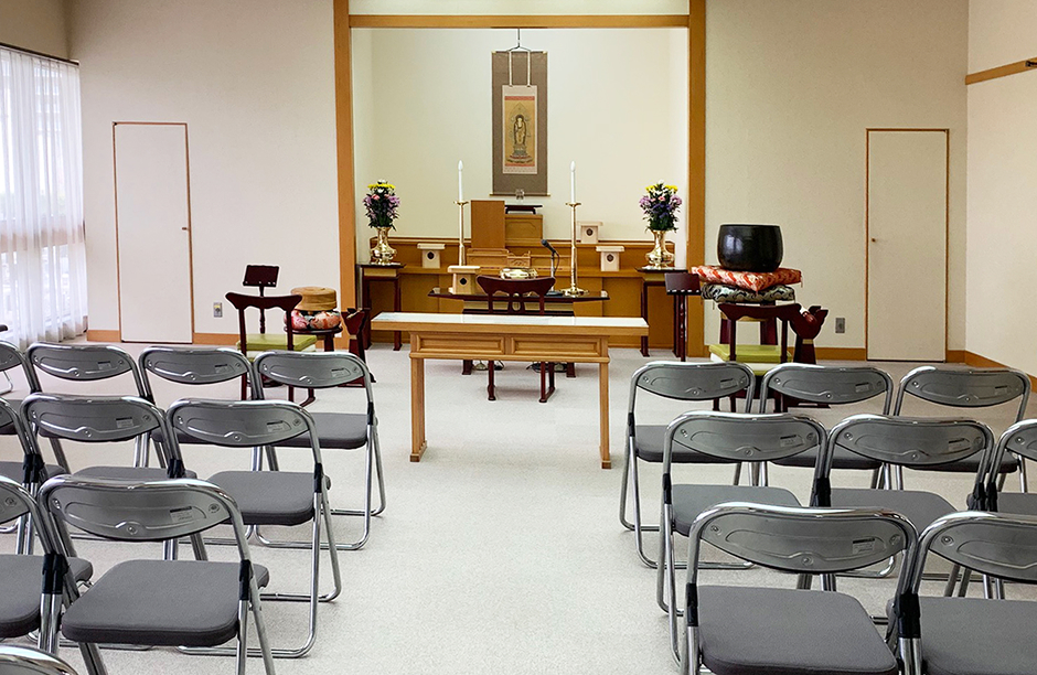 法要会場（2階）