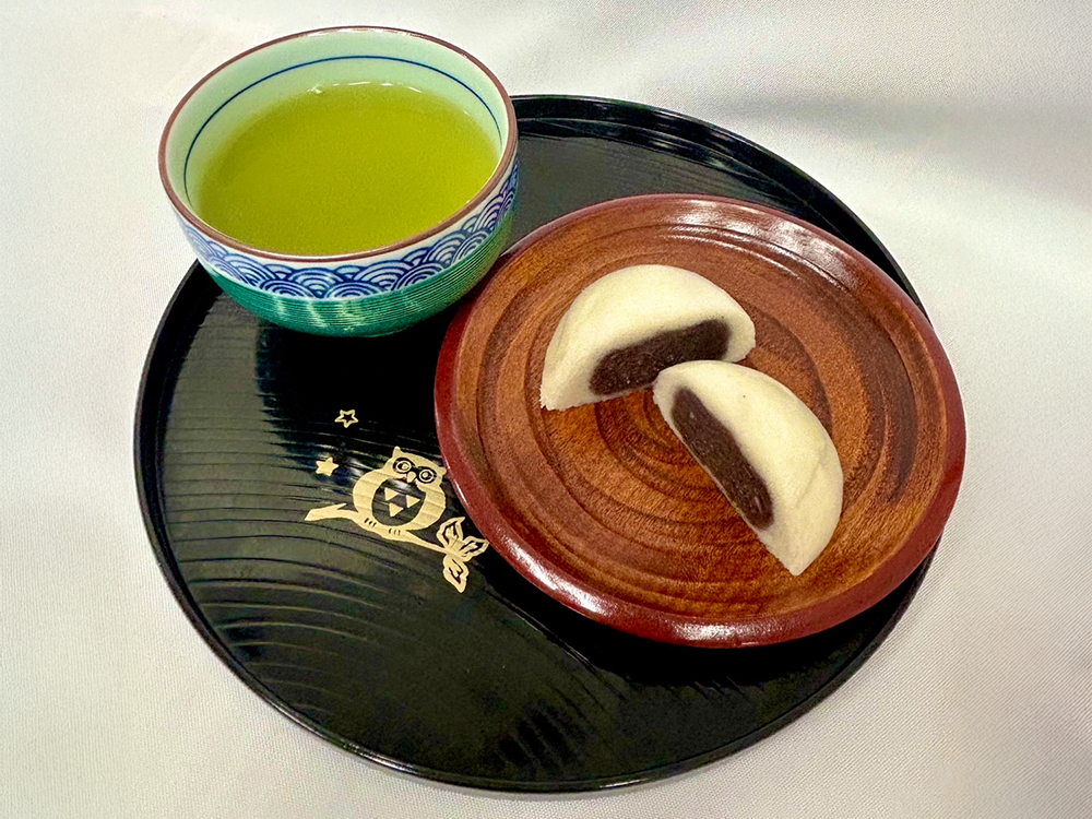 お茶と地酒まんじゅう